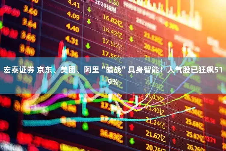 宏泰证券 京东、美团、阿里“暗战”具身智能！人气股已狂飙519%