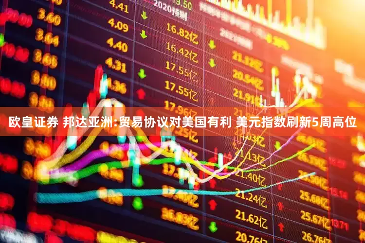 欧皇证券 邦达亚洲:贸易协议对美国有利 美元指数刷新5周高位
